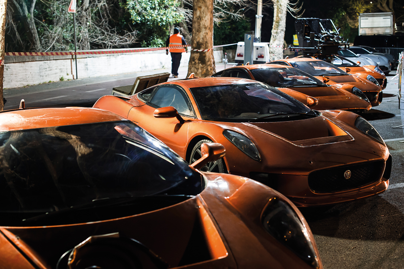 Illustration for article titled The Secrets Of SPECTRE's Jaguar C-X75s